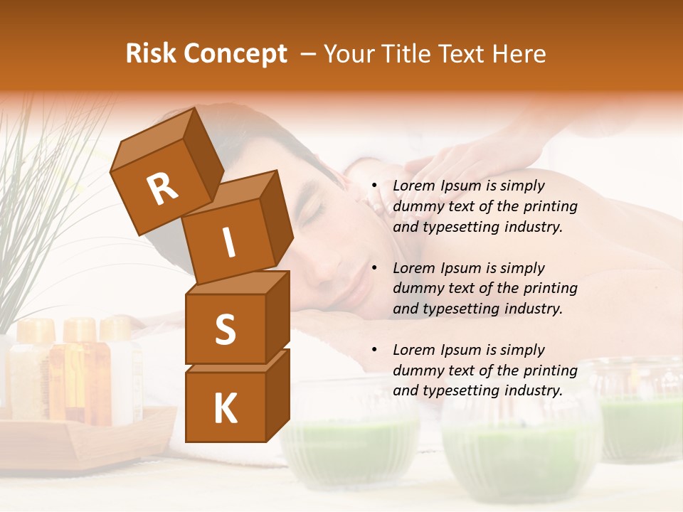 Hygiene Massage Enjoy PowerPoint Template