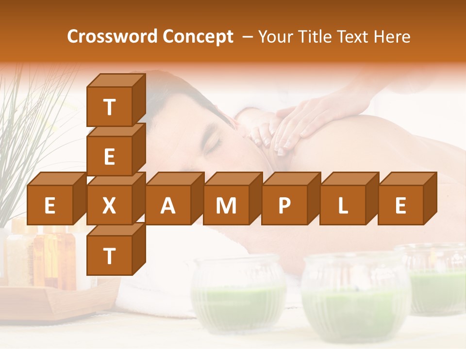 Hygiene Massage Enjoy PowerPoint Template