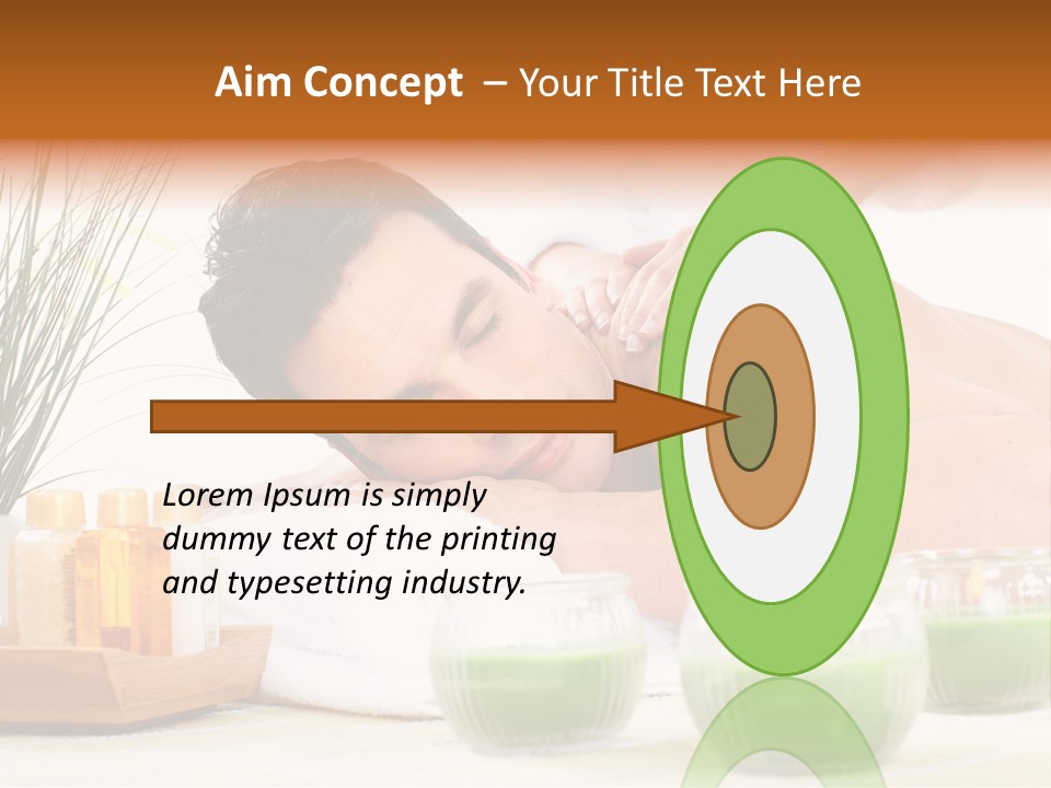 Hygiene Massage Enjoy PowerPoint Template