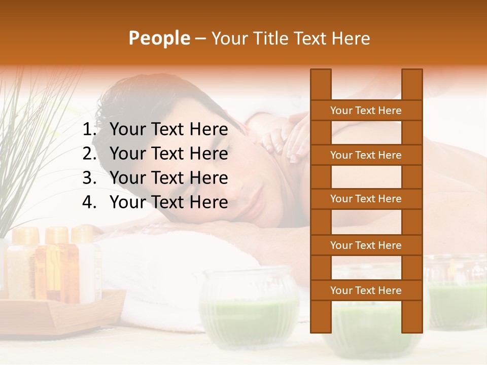 Hygiene Massage Enjoy PowerPoint Template
