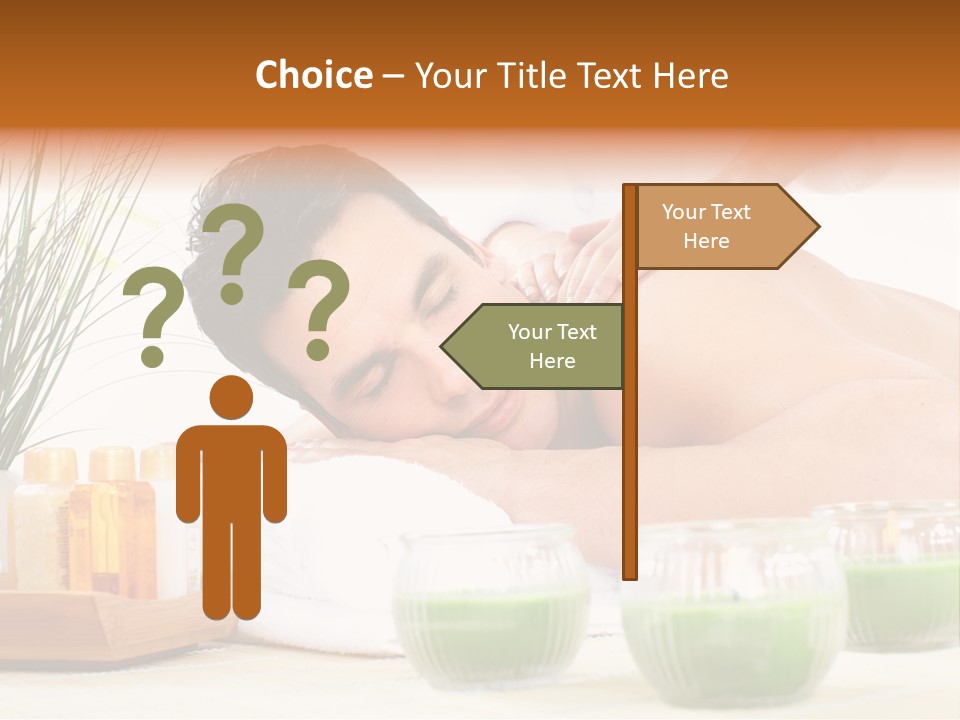 Hygiene Massage Enjoy PowerPoint Template