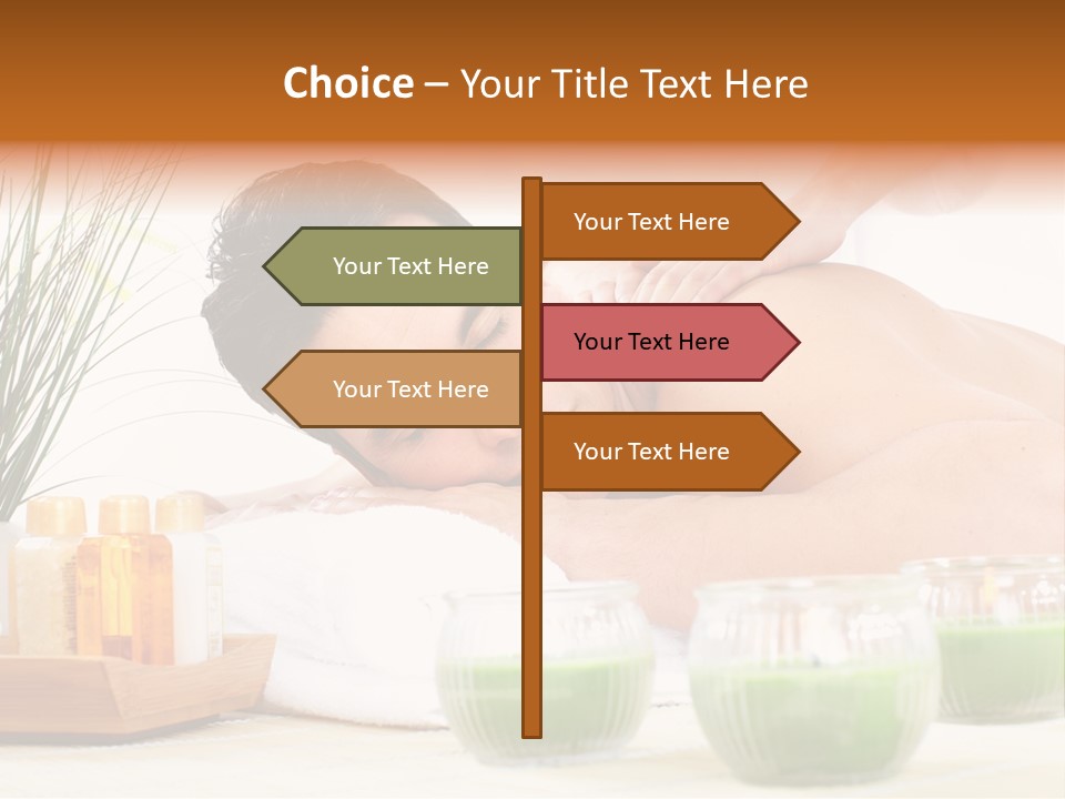 Hygiene Massage Enjoy PowerPoint Template