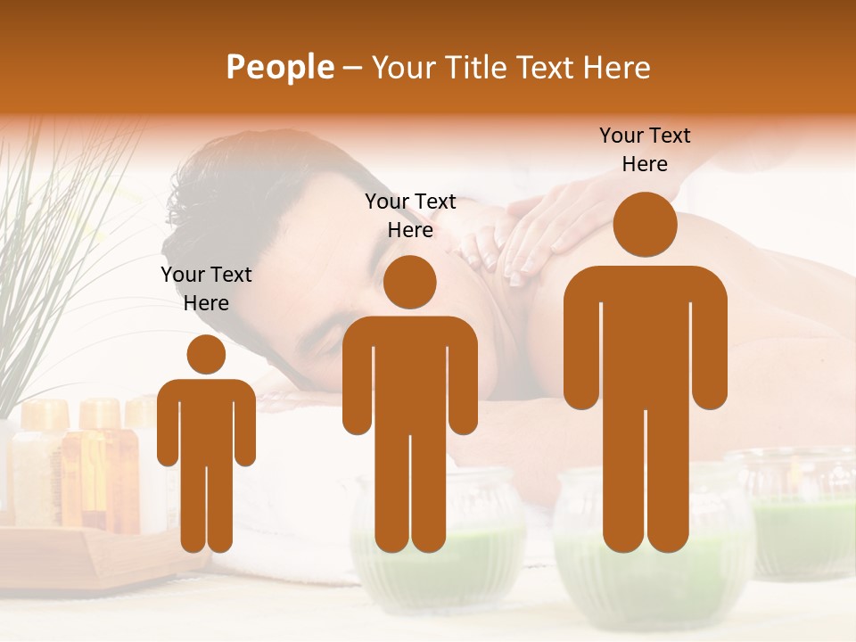 Hygiene Massage Enjoy PowerPoint Template