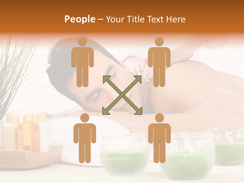 Hygiene Massage Enjoy PowerPoint Template