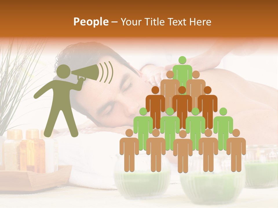 Hygiene Massage Enjoy PowerPoint Template