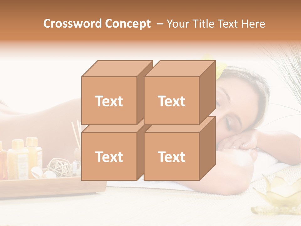 Relaxation Human Skin PowerPoint Template