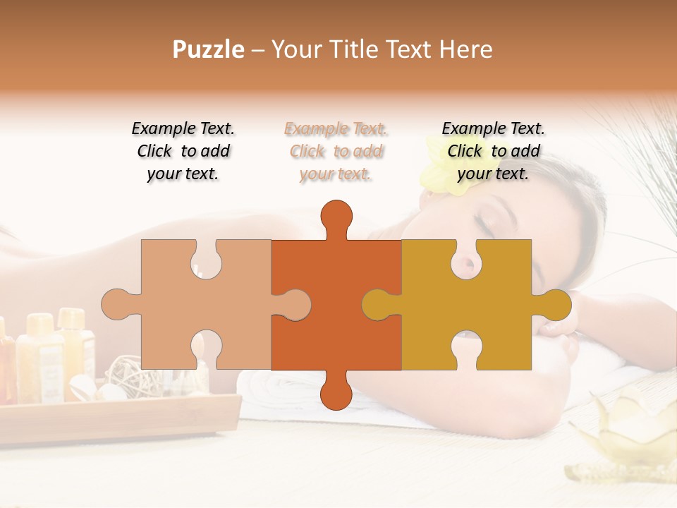 Relaxation Human Skin PowerPoint Template