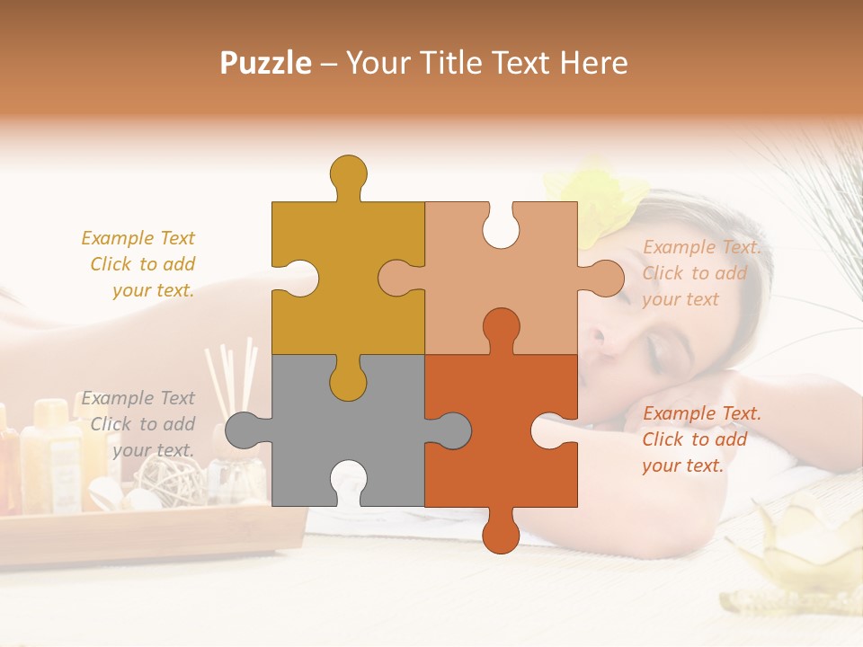 Relaxation Human Skin PowerPoint Template