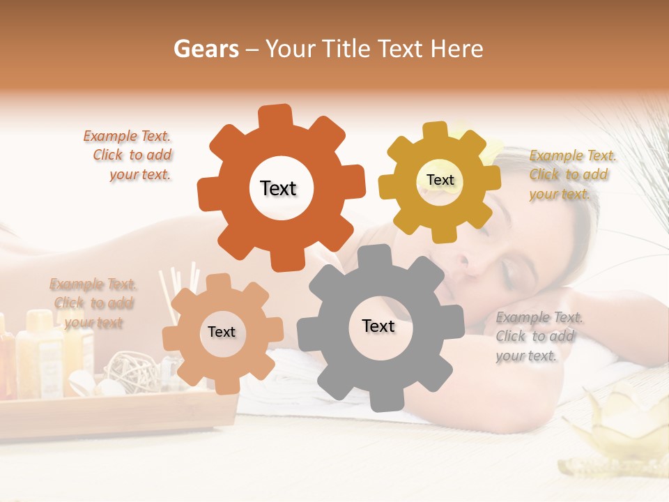 Relaxation Human Skin PowerPoint Template