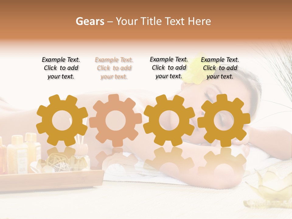 Relaxation Human Skin PowerPoint Template