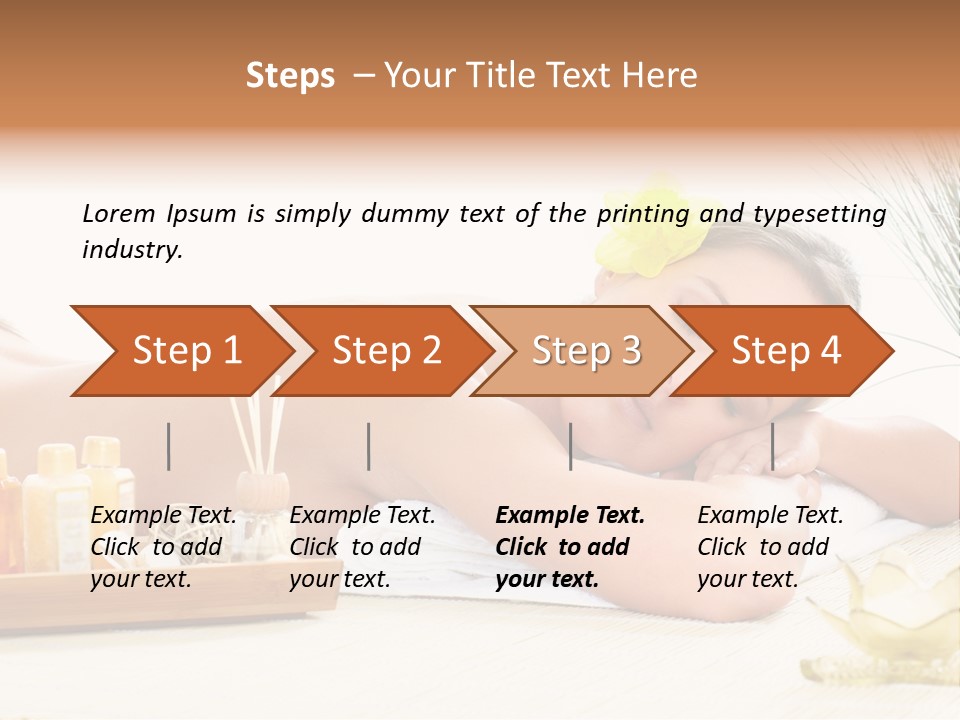 Relaxation Human Skin PowerPoint Template