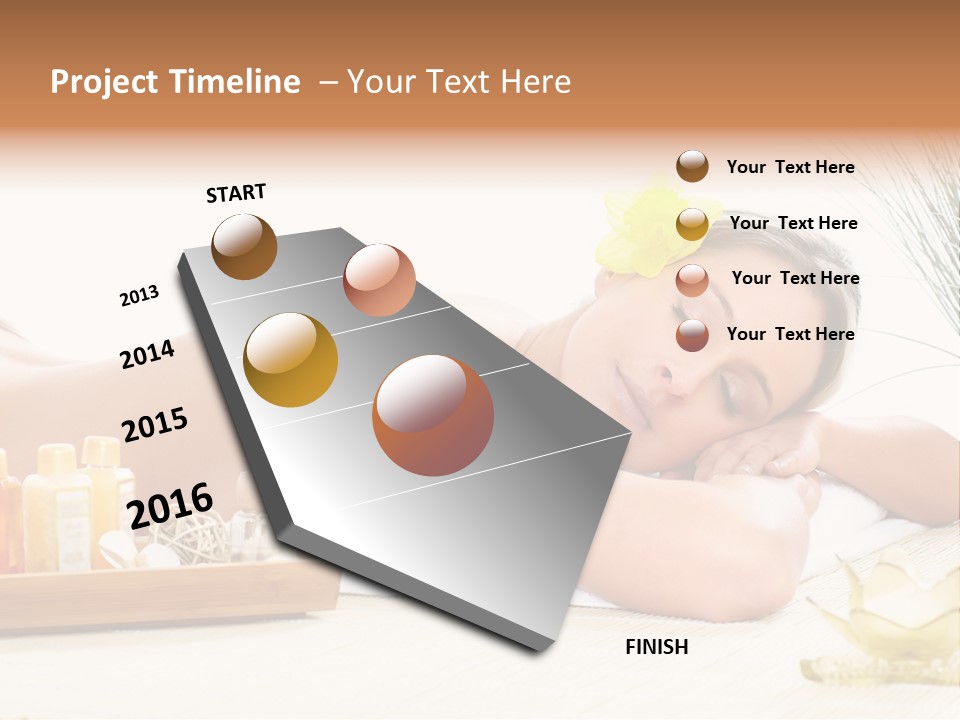 Relaxation Human Skin PowerPoint Template
