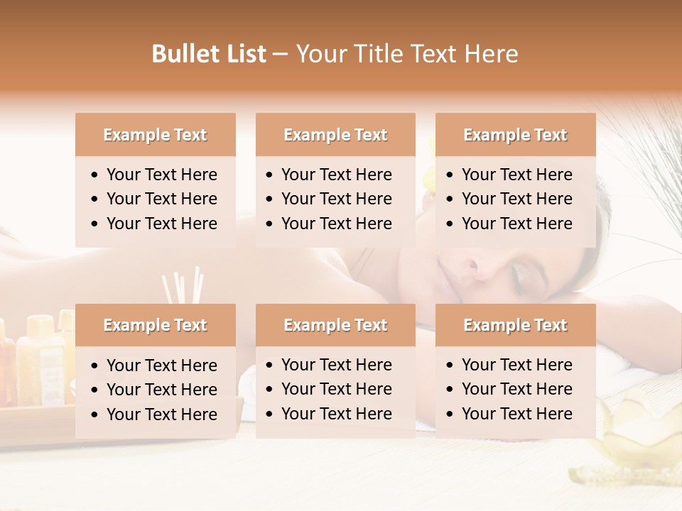 Relaxation Human Skin PowerPoint Template