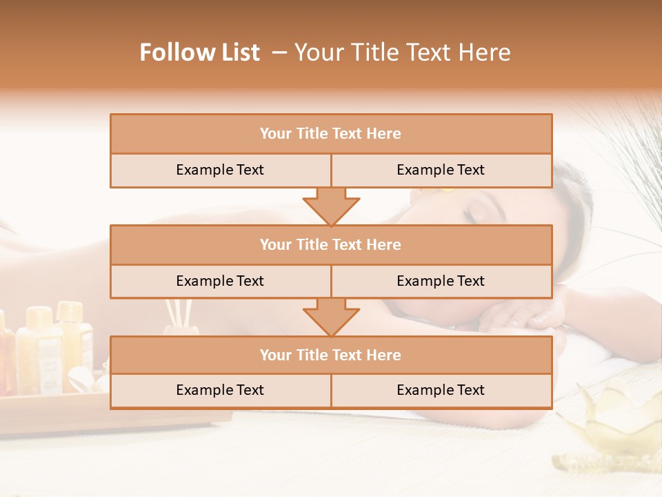 Relaxation Human Skin PowerPoint Template