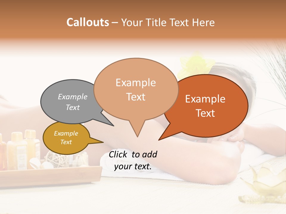 Relaxation Human Skin PowerPoint Template