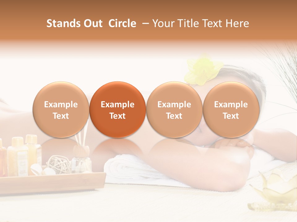 Relaxation Human Skin PowerPoint Template
