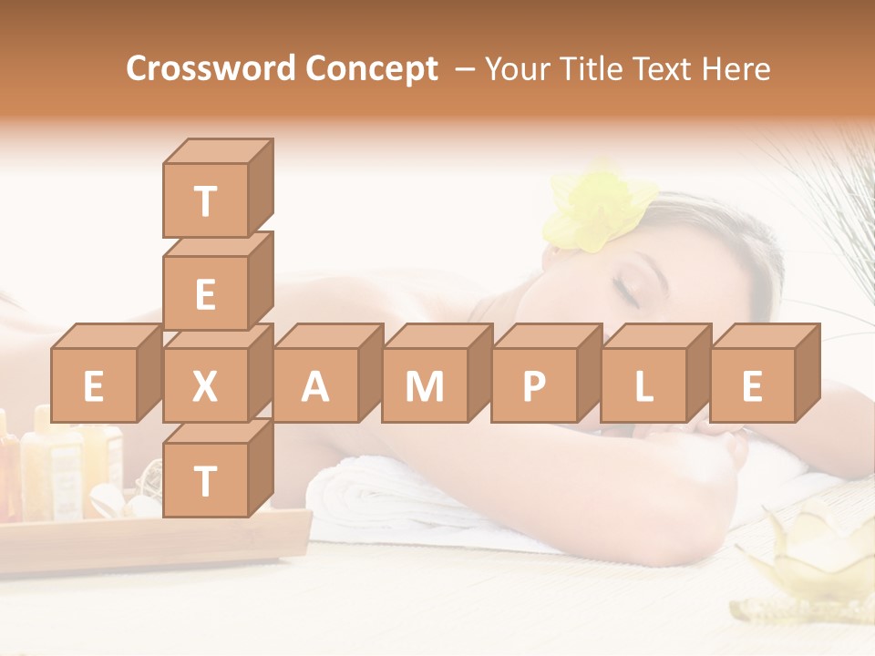 Relaxation Human Skin PowerPoint Template