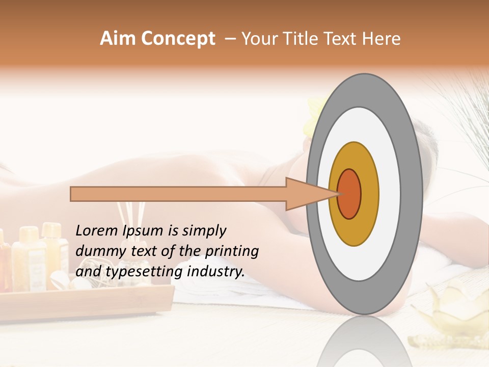 Relaxation Human Skin PowerPoint Template