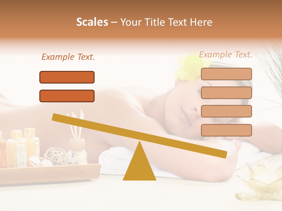 Relaxation Human Skin PowerPoint Template