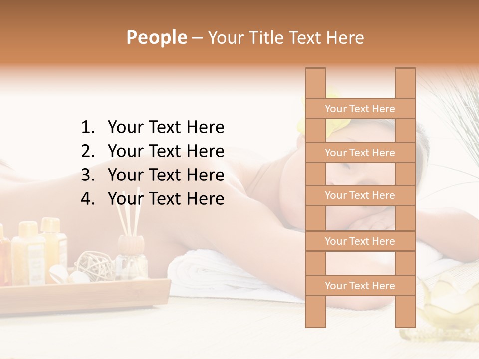 Relaxation Human Skin PowerPoint Template