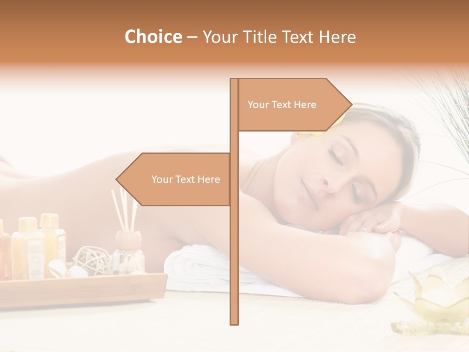 Relaxation Human Skin PowerPoint Template