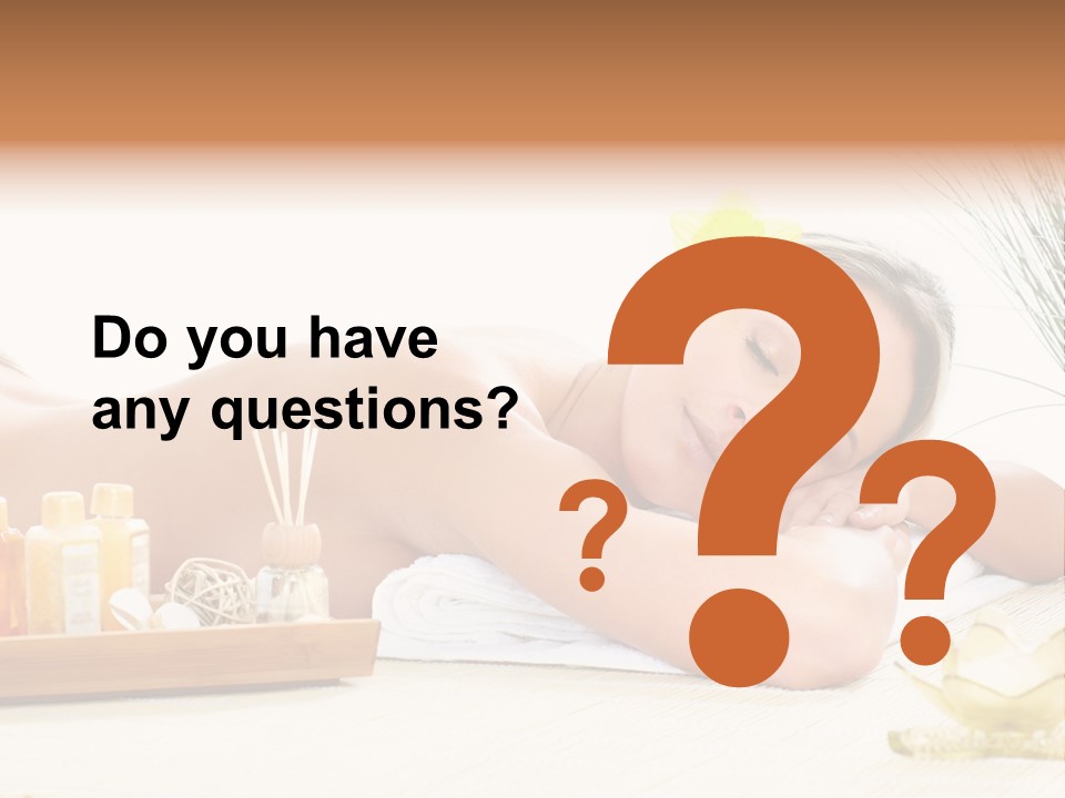 Relaxation Human Skin PowerPoint Template