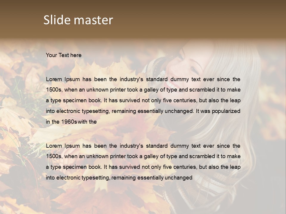 Yellow Thanksgiving Happiness PowerPoint Template