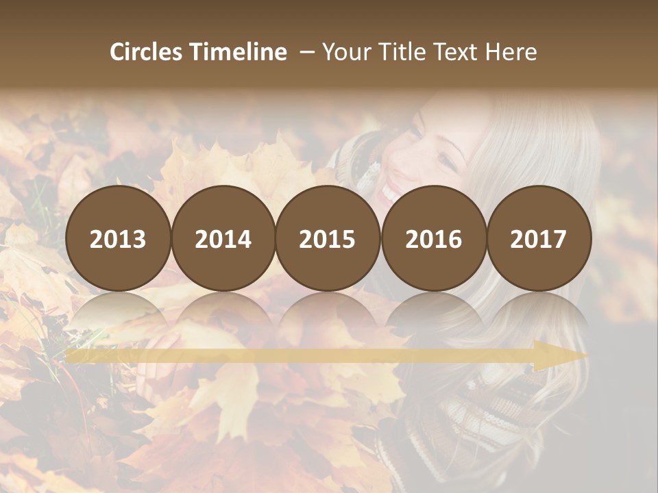 Yellow Thanksgiving Happiness PowerPoint Template