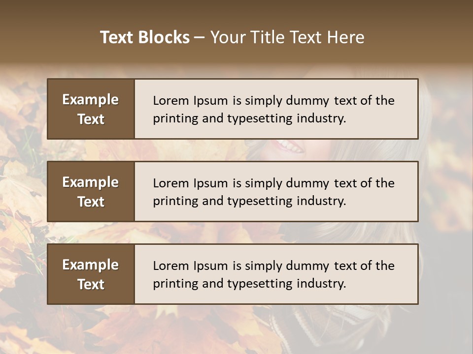Yellow Thanksgiving Happiness PowerPoint Template