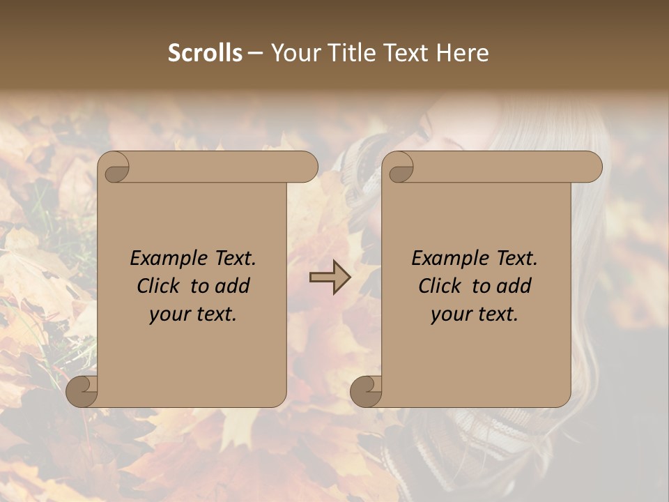 Yellow Thanksgiving Happiness PowerPoint Template