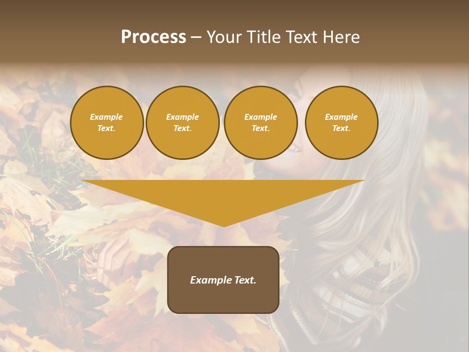 Yellow Thanksgiving Happiness PowerPoint Template