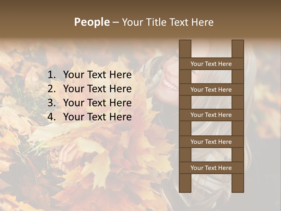 Yellow Thanksgiving Happiness PowerPoint Template