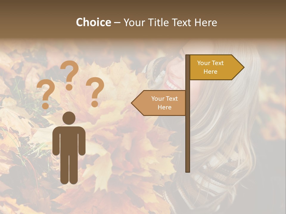 Yellow Thanksgiving Happiness PowerPoint Template