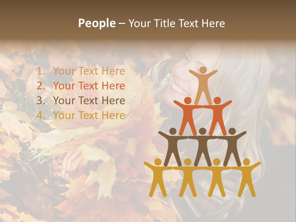 Yellow Thanksgiving Happiness PowerPoint Template