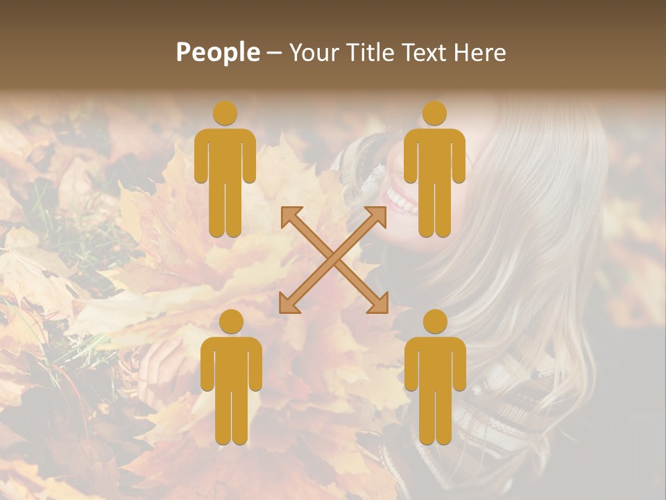 Yellow Thanksgiving Happiness PowerPoint Template