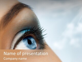 Eyelash Sharp  PowerPoint Template