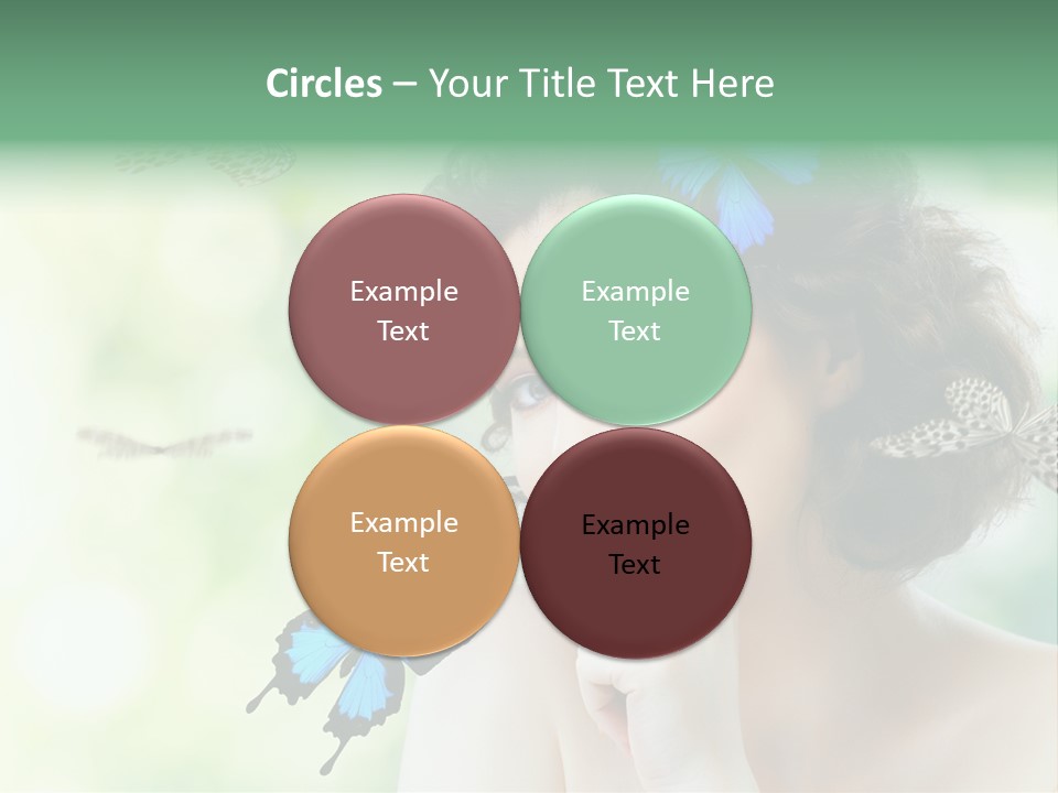 Face Freedom Shoulder PowerPoint Template