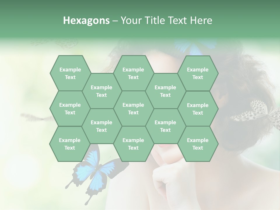 Face Freedom Shoulder PowerPoint Template