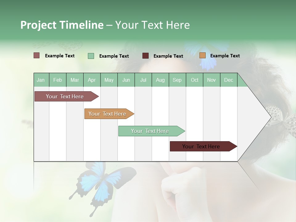 Face Freedom Shoulder PowerPoint Template