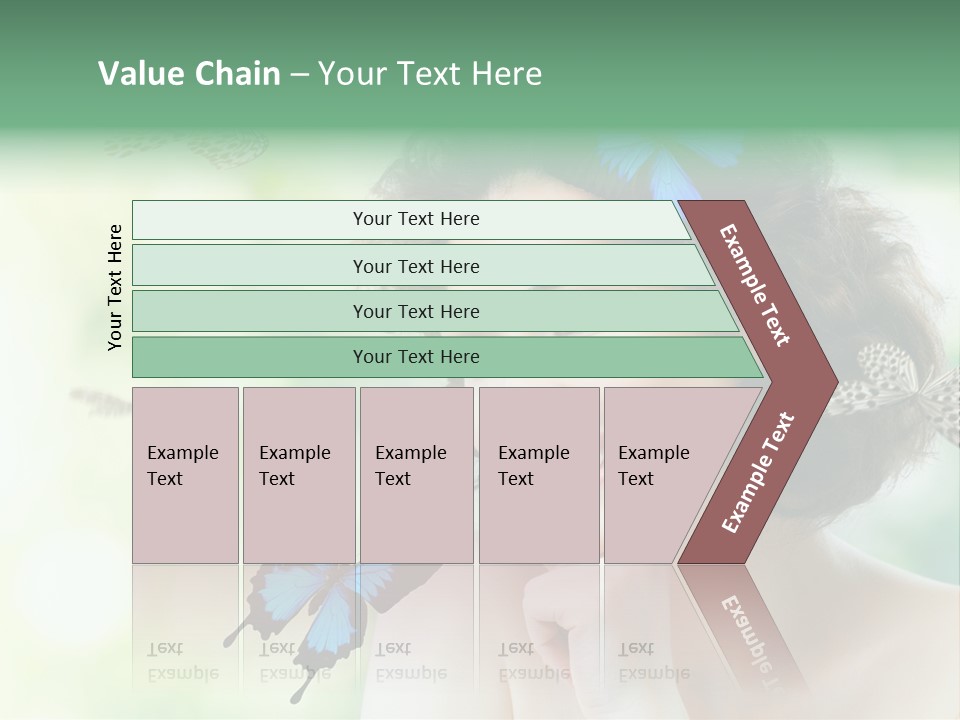 Face Freedom Shoulder PowerPoint Template