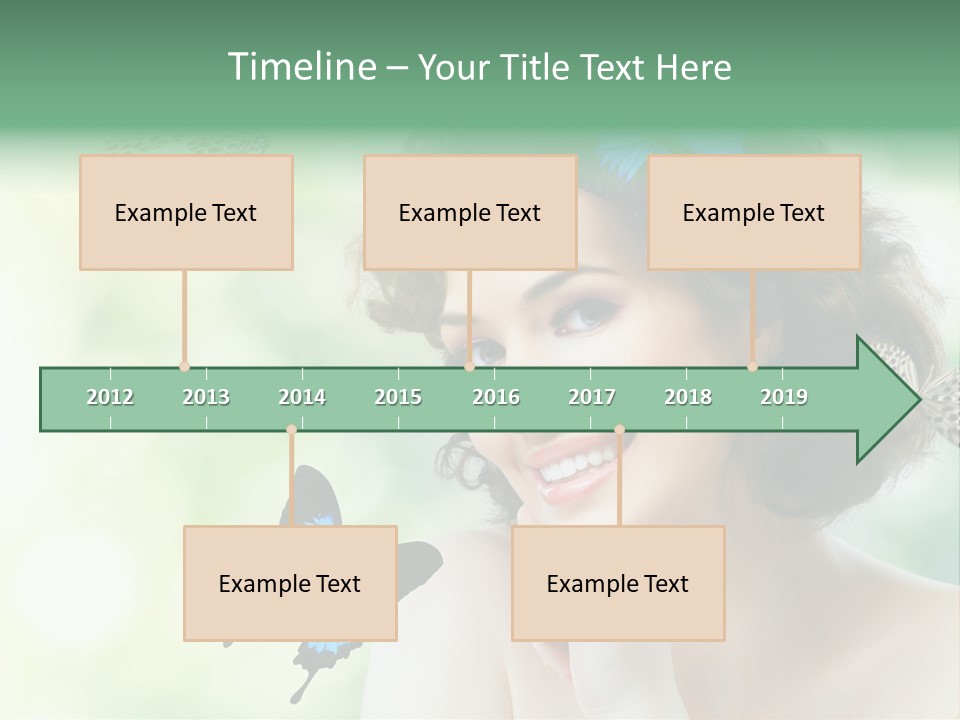 Face Freedom Shoulder PowerPoint Template