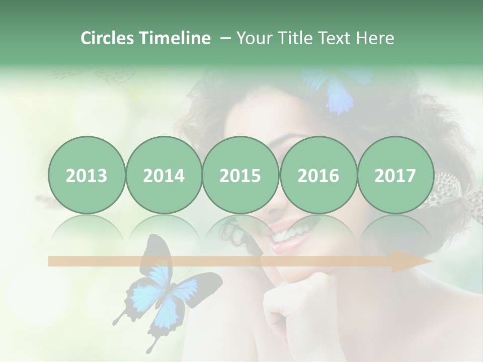 Face Freedom Shoulder PowerPoint Template