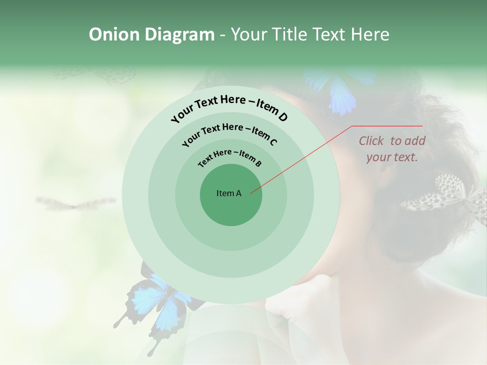 Face Freedom Shoulder PowerPoint Template