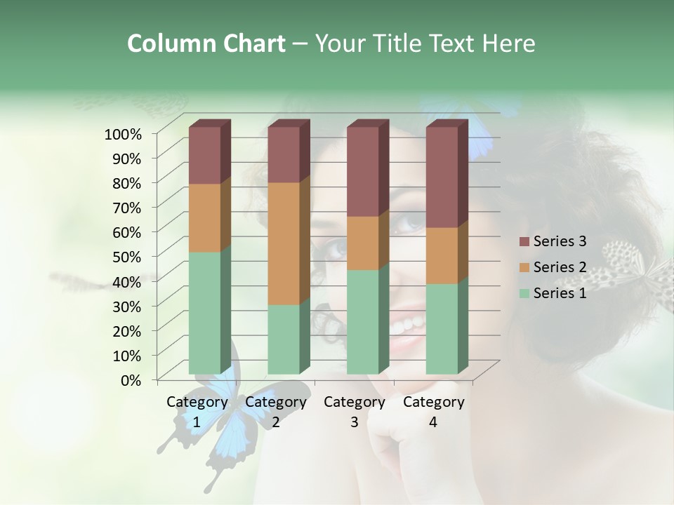 Face Freedom Shoulder PowerPoint Template