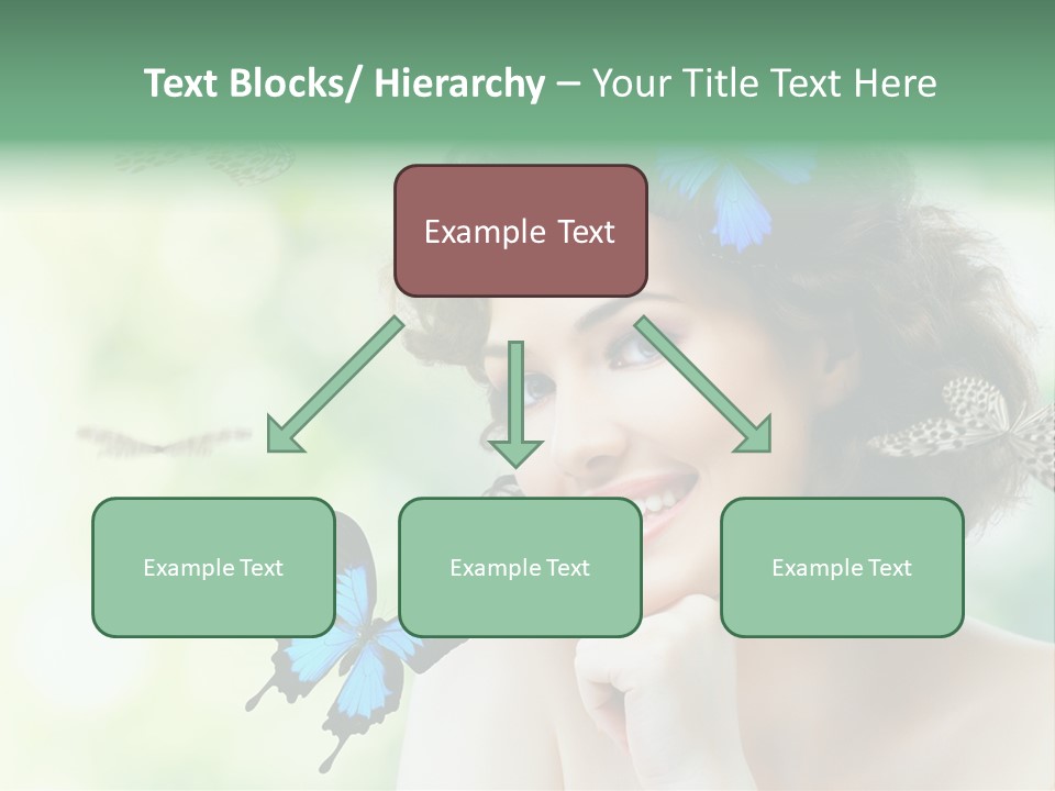 Face Freedom Shoulder PowerPoint Template