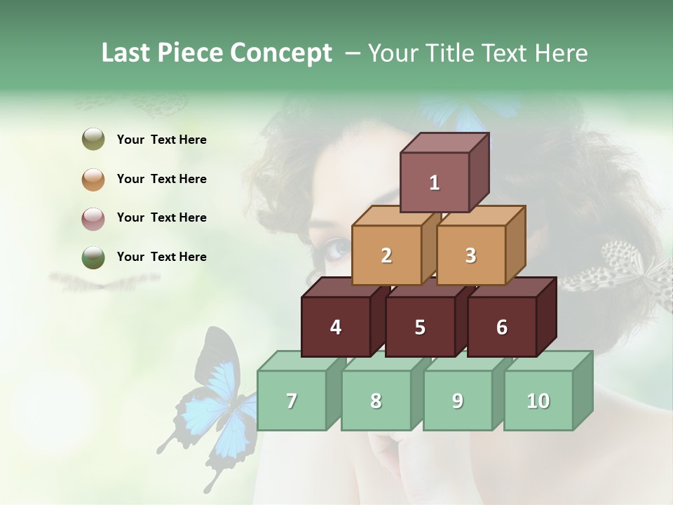 Face Freedom Shoulder PowerPoint Template