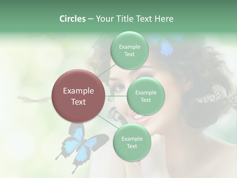 Face Freedom Shoulder PowerPoint Template