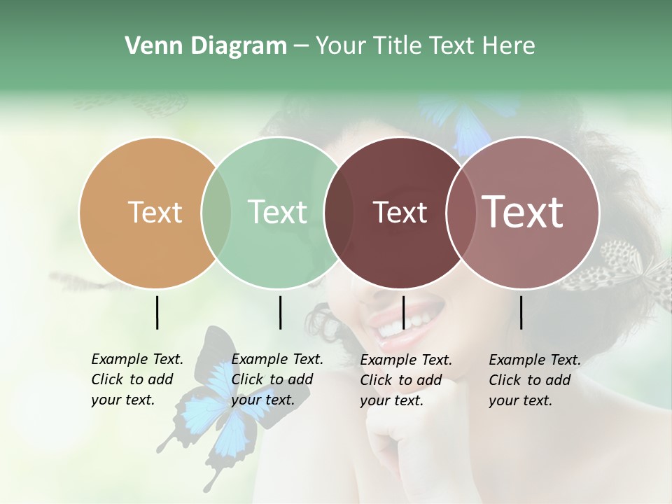 Face Freedom Shoulder PowerPoint Template