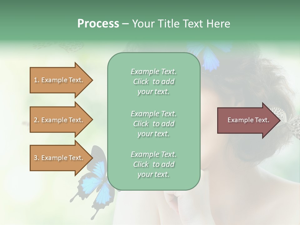 Face Freedom Shoulder PowerPoint Template