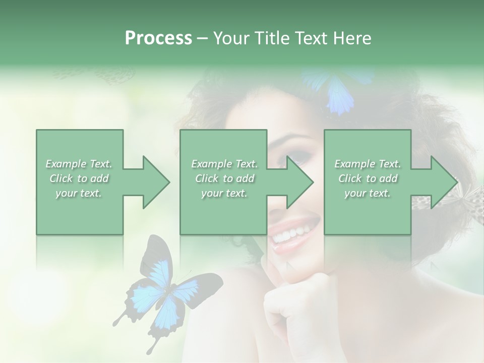 Face Freedom Shoulder PowerPoint Template